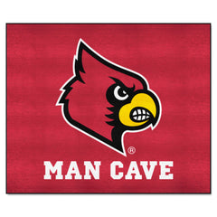 Louisville Cardinals Man Cave Tailgater Rug - 5ft. x 6ft.