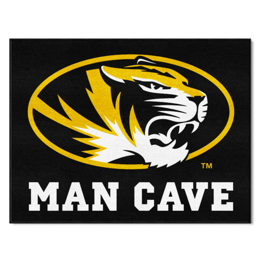 Missouri Tigers Man Cave All-Star Rug - 34 in. x 42.5 in. - Missouri