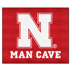 Nebraska Cornhuskers Man Cave Tailgater Rug - 5ft. x 6ft. - Nebraska