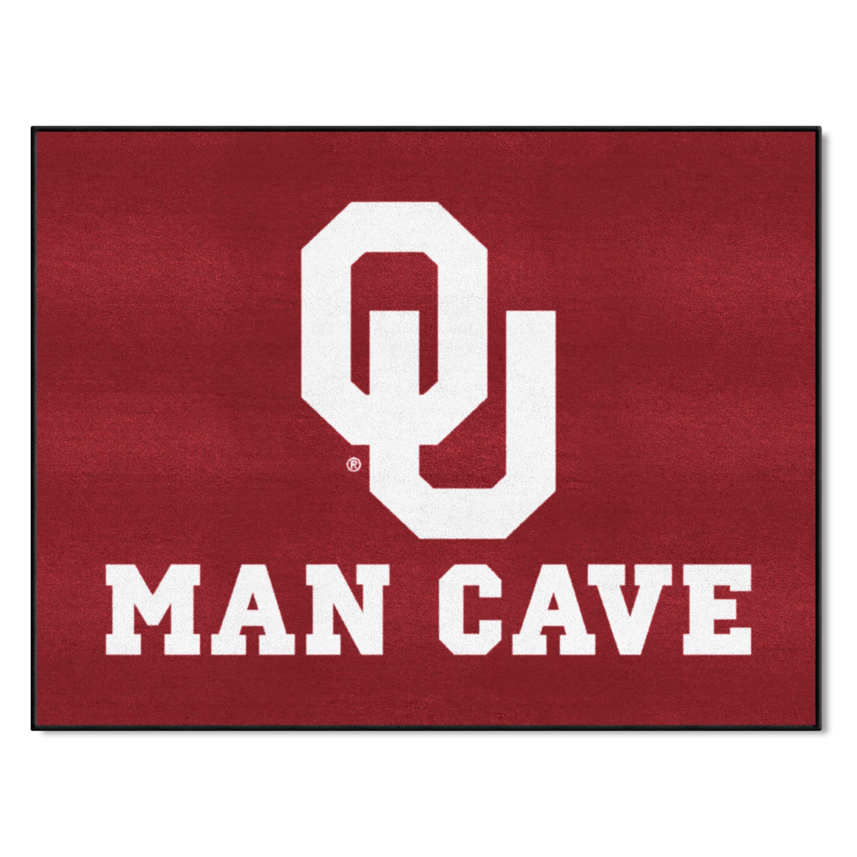 Oklahoma Sooners Man Cave All-Star Rug - 34 in. x 42.5 in. - Oklahoma