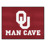 Oklahoma Sooners Man Cave All-Star Rug - 34 in. x 42.5 in.