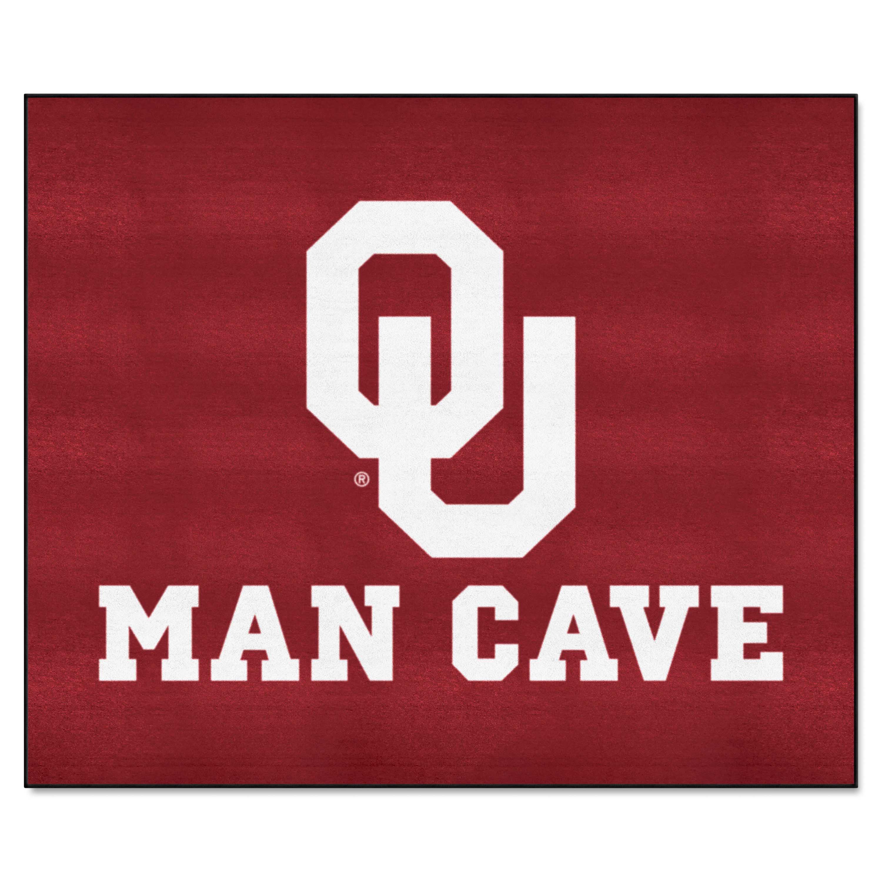 Oklahoma Sooners Man Cave Tailgater Rug - 5ft. x 6ft. - Oklahoma