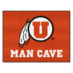 Utah Utes Man Cave All-Star Rug - 34 in. x 42.5 in.