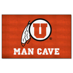 Utah Utes Man Cave Ulti-Mat Rug - 5ft. x 8ft.