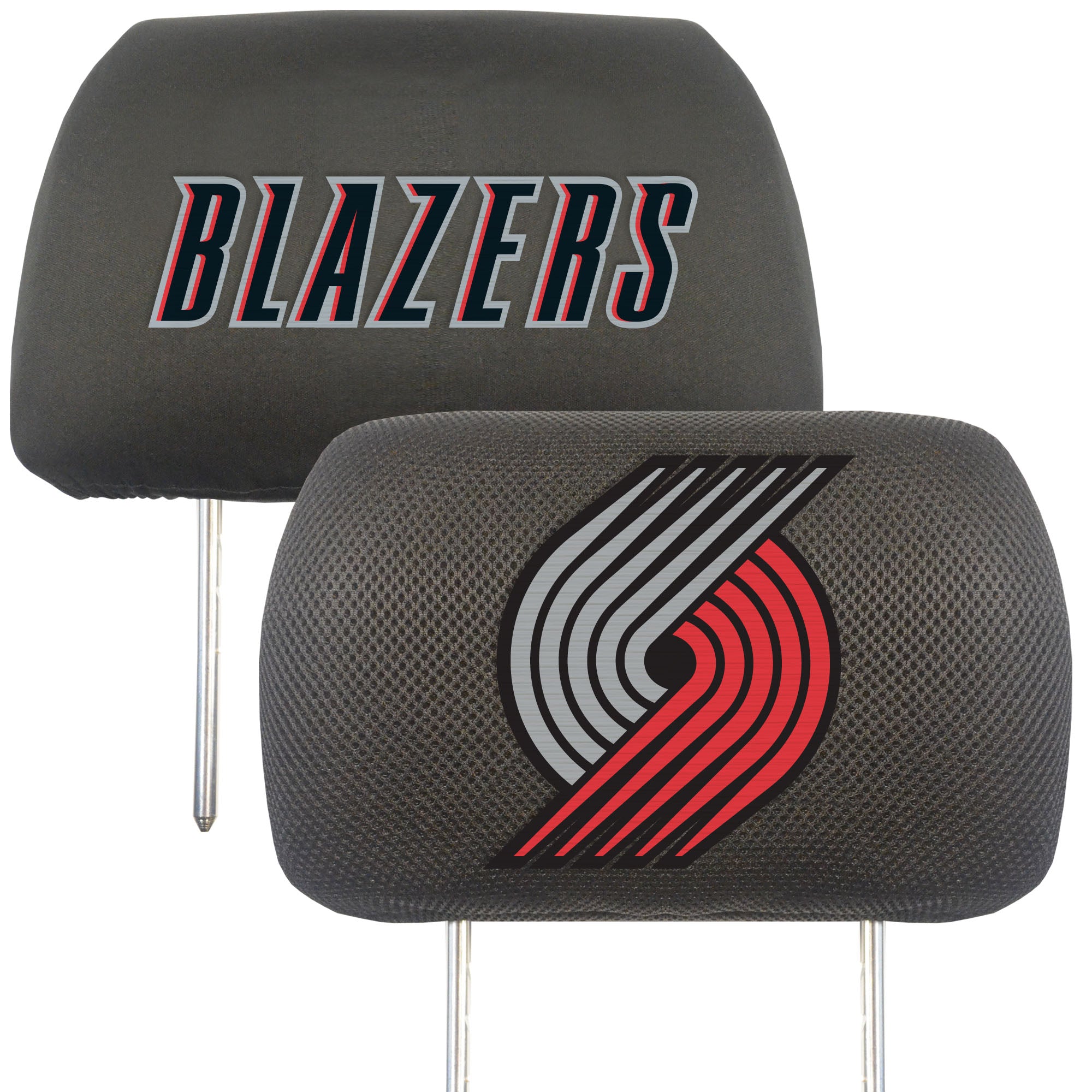 Portland Trail Blazers Embroidered Head Rest Cover Set - 2 Pieces