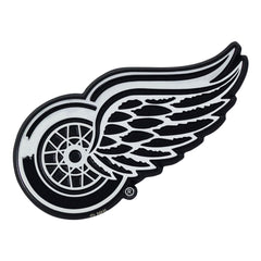 Detroit Red Wings 3D Chrome Metal Emblem