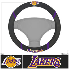 Los Angeles Lakers Embroidered Steering Wheel Cover