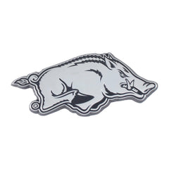 Arkansas Razorbacks 3D Chrome Metal Emblem - Arkansas