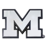 Michigan Wolverines 3D Chrome Metal Emblem