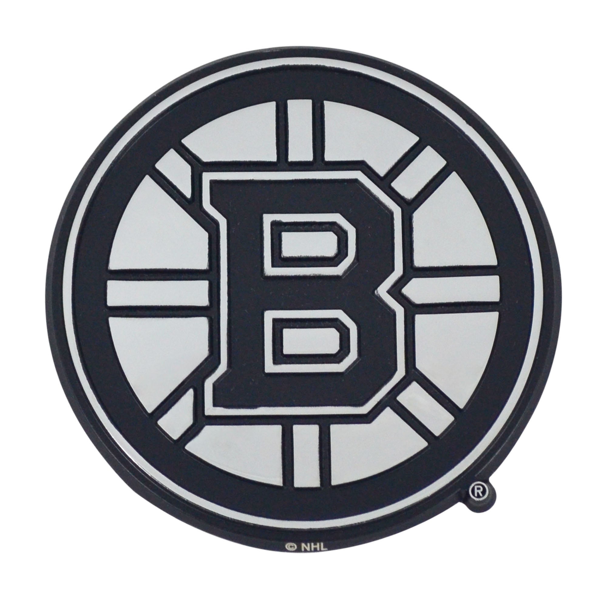 Boston Bruins 3D Chrome Metal Emblem