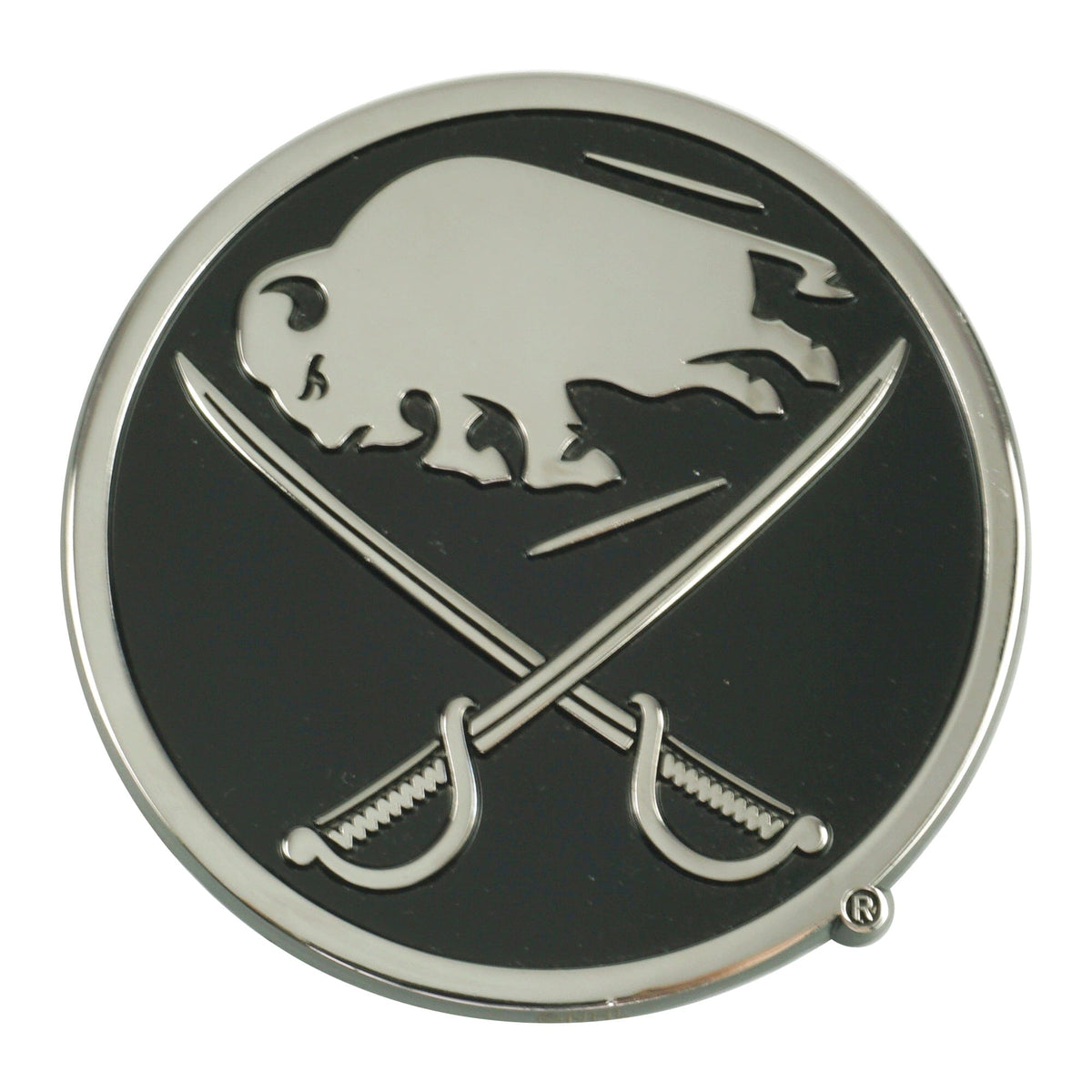 Buffalo Sabres 3D Chrome Metal Emblem - Buffalo Sabres