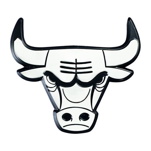 Chicago Bulls 3D Chrome Metal Emblem - Chicago Bulls