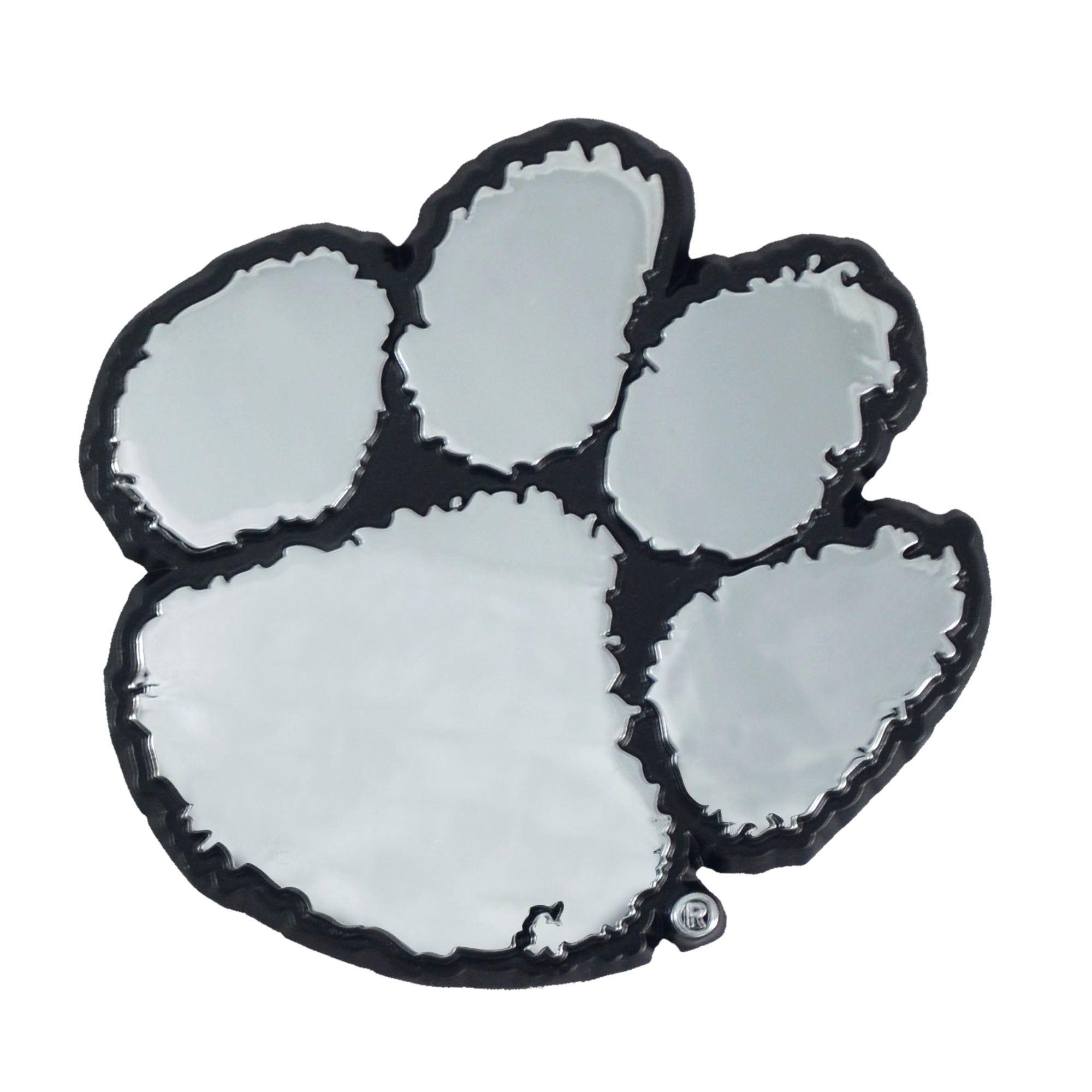 Clemson Tigers 3D Chrome Metal Emblem - Clemson