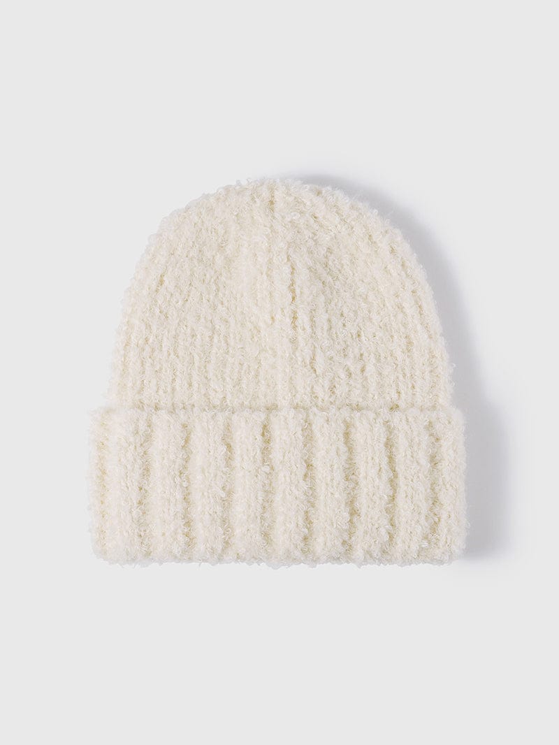 Thermal Teddy Knit Hat - Trendsi