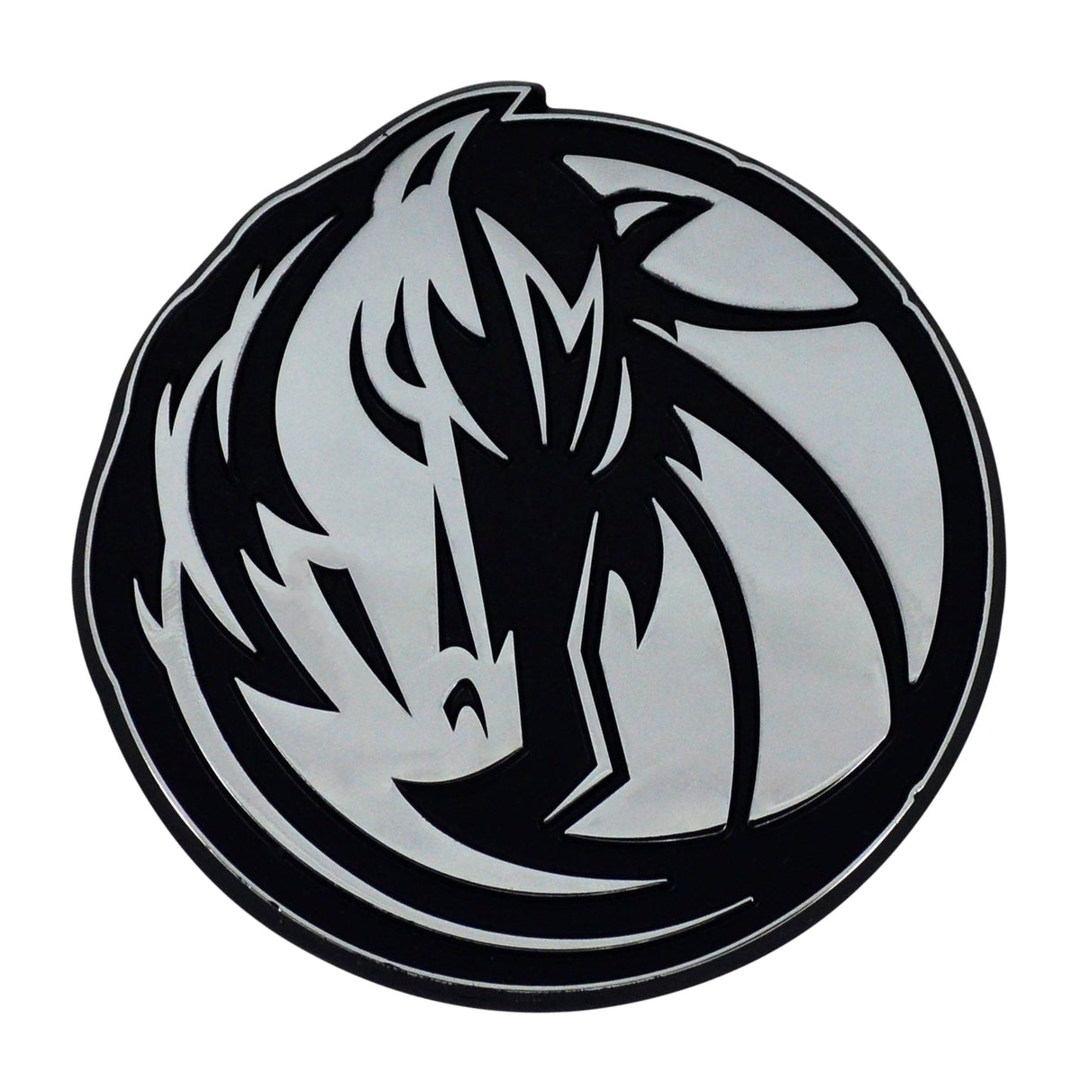 Dallas Mavericks 3D Chrome Metal Emblem - Dallas Mavericks