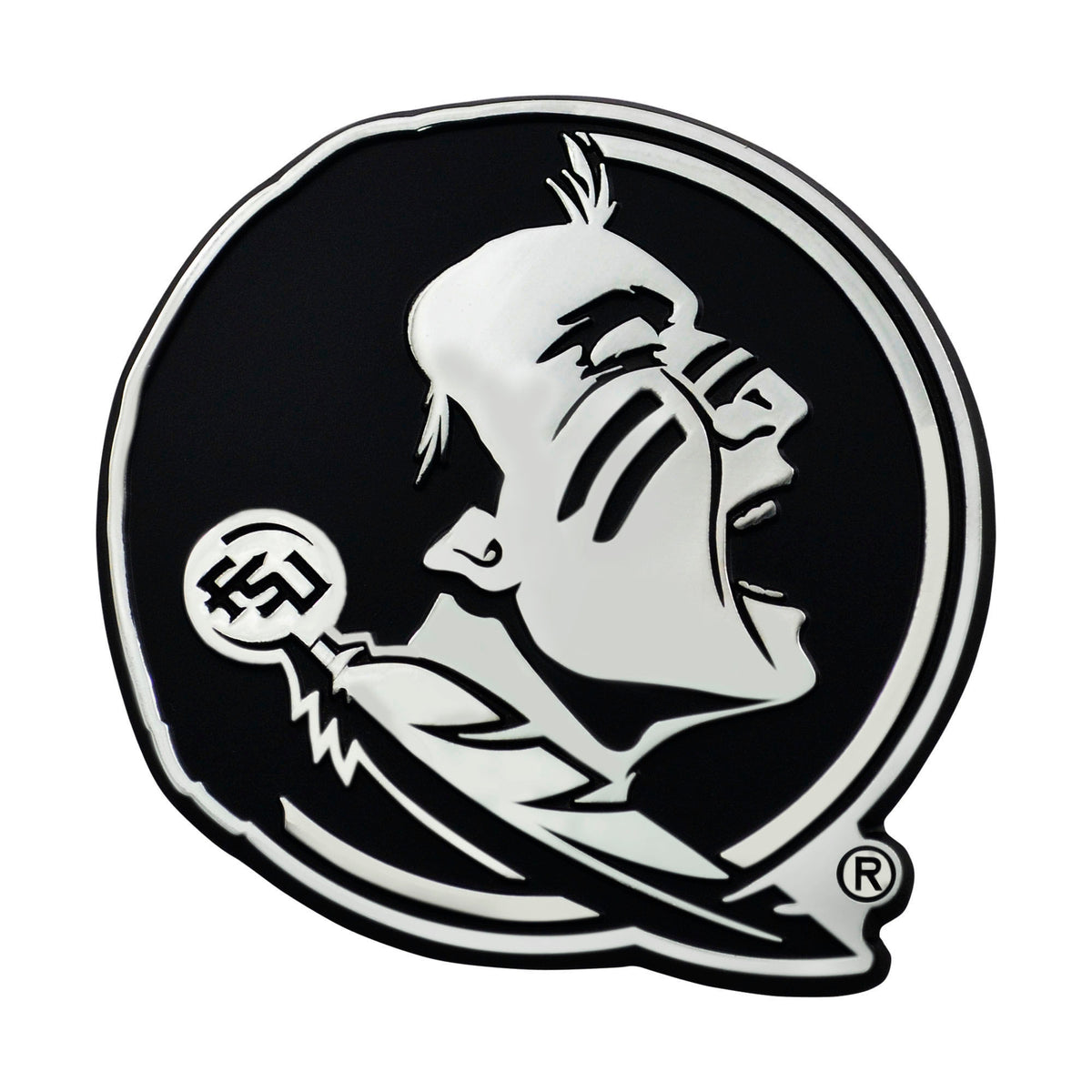 Florida State Seminoles 3D Chrome Metal Emblem