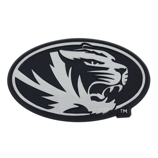 Missouri Tigers 3D Chrome Metal Emblem