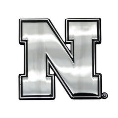 Nebraska Cornhuskers 3D Chrome Metal Emblem