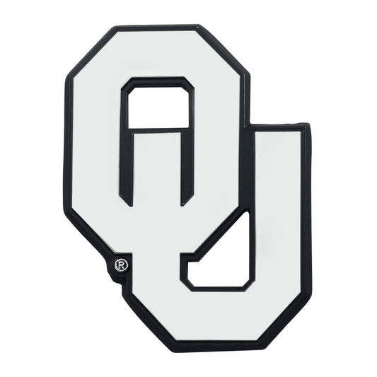 Oklahoma Sooners 3D Chrome Metal Emblem