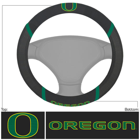 Oregon Ducks Embroidered Steering Wheel Cover