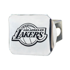 Los Angeles Lakers Chrome Metal Hitch Cover with Chrome Metal 3D Emblem