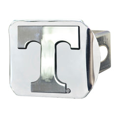 Tennessee Volunteers Chrome Metal Hitch Cover with Chrome Metal 3D Emblem