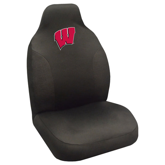 Wisconsin Badgers Embroidered Seat Cover