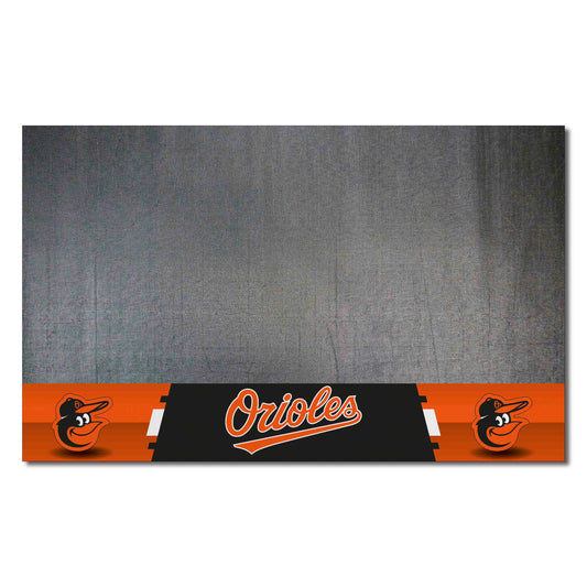 Baltimore Orioles Vinyl Grill Mat - 26in. x 42in. - Baltimore Orioles