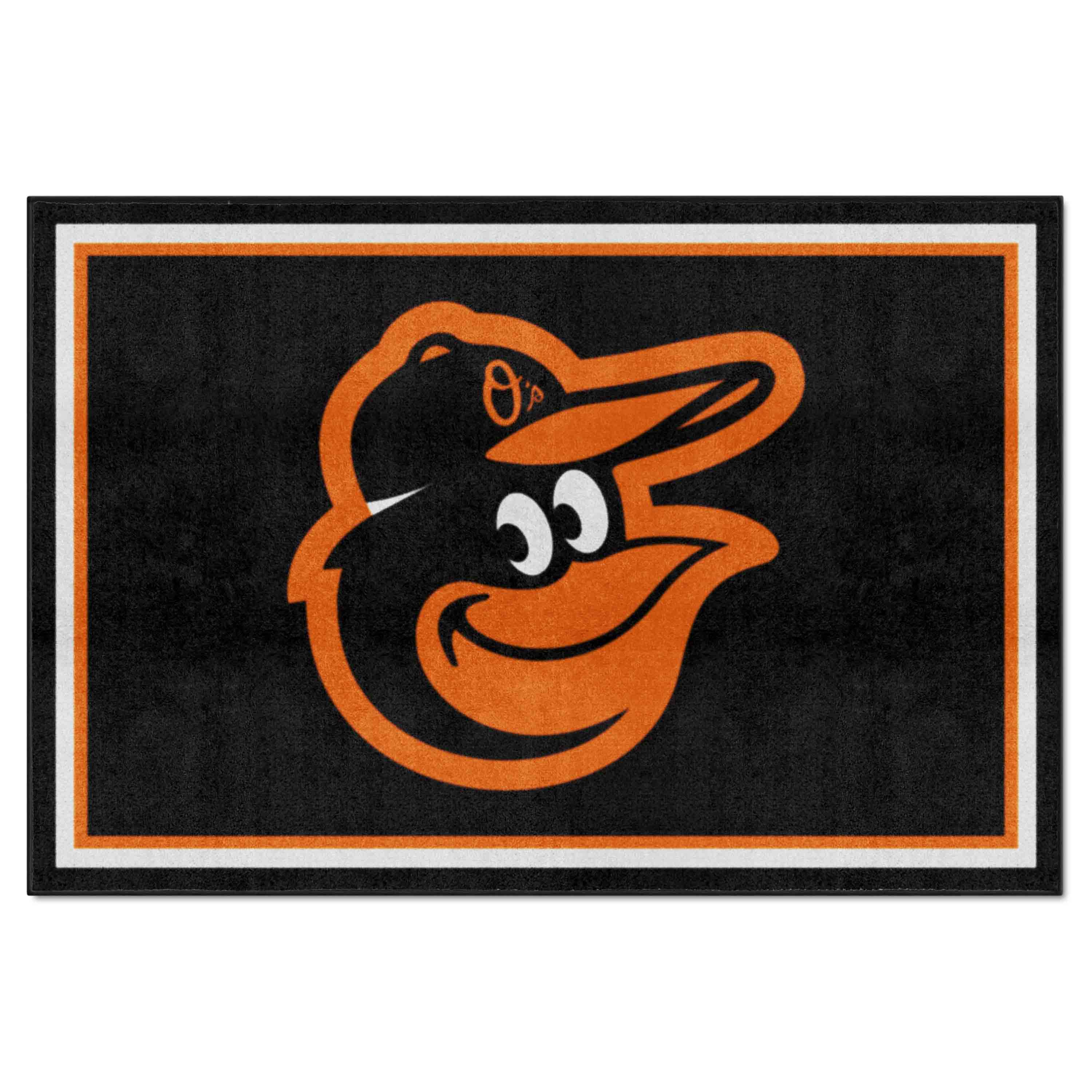 Baltimore Orioles 5ft. x 8 ft. Plush Area Rug - Baltimore Orioles