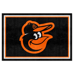 Baltimore Orioles 5ft. x 8 ft. Plush Area Rug - Baltimore Orioles