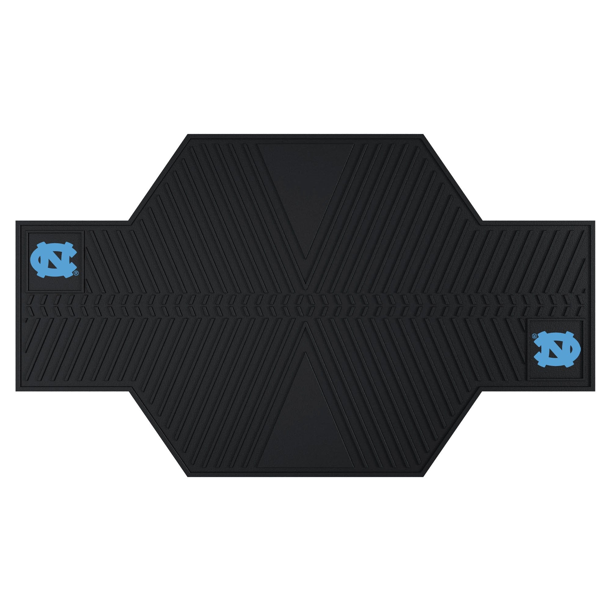 North Carolina Tar Heels Motorcycle Mat - North Carolina