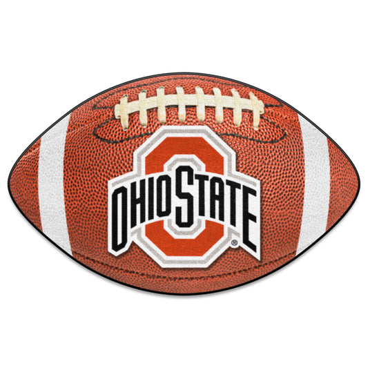 Ohio State Buckeyes Football Rug - 20.5in. x 32.5in.