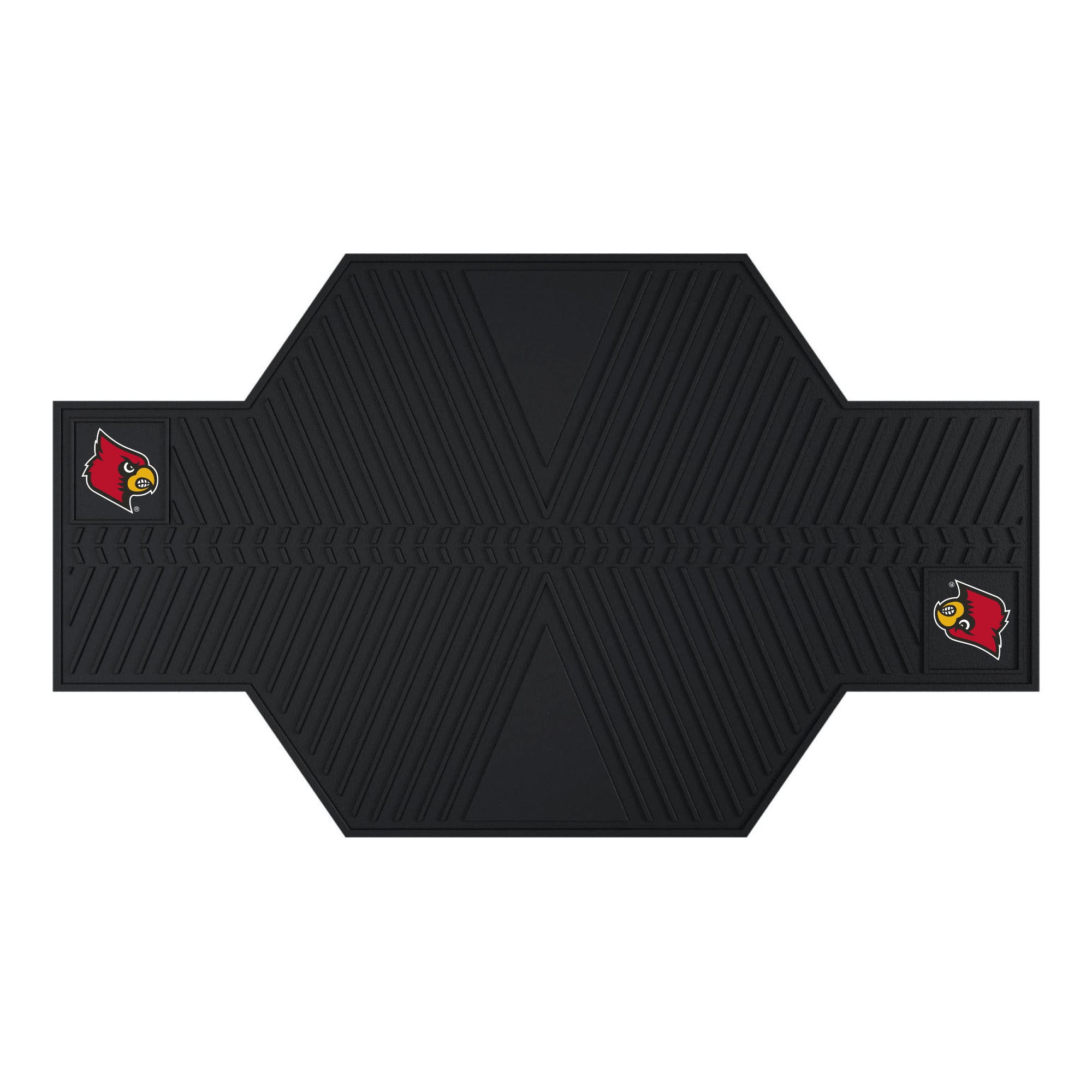 Louisville Cardinals Motorcycle Mat