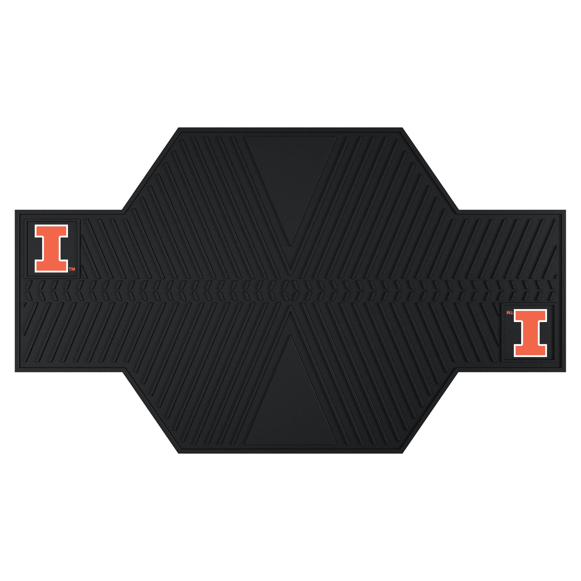 Illinois Illini Motorcycle Mat