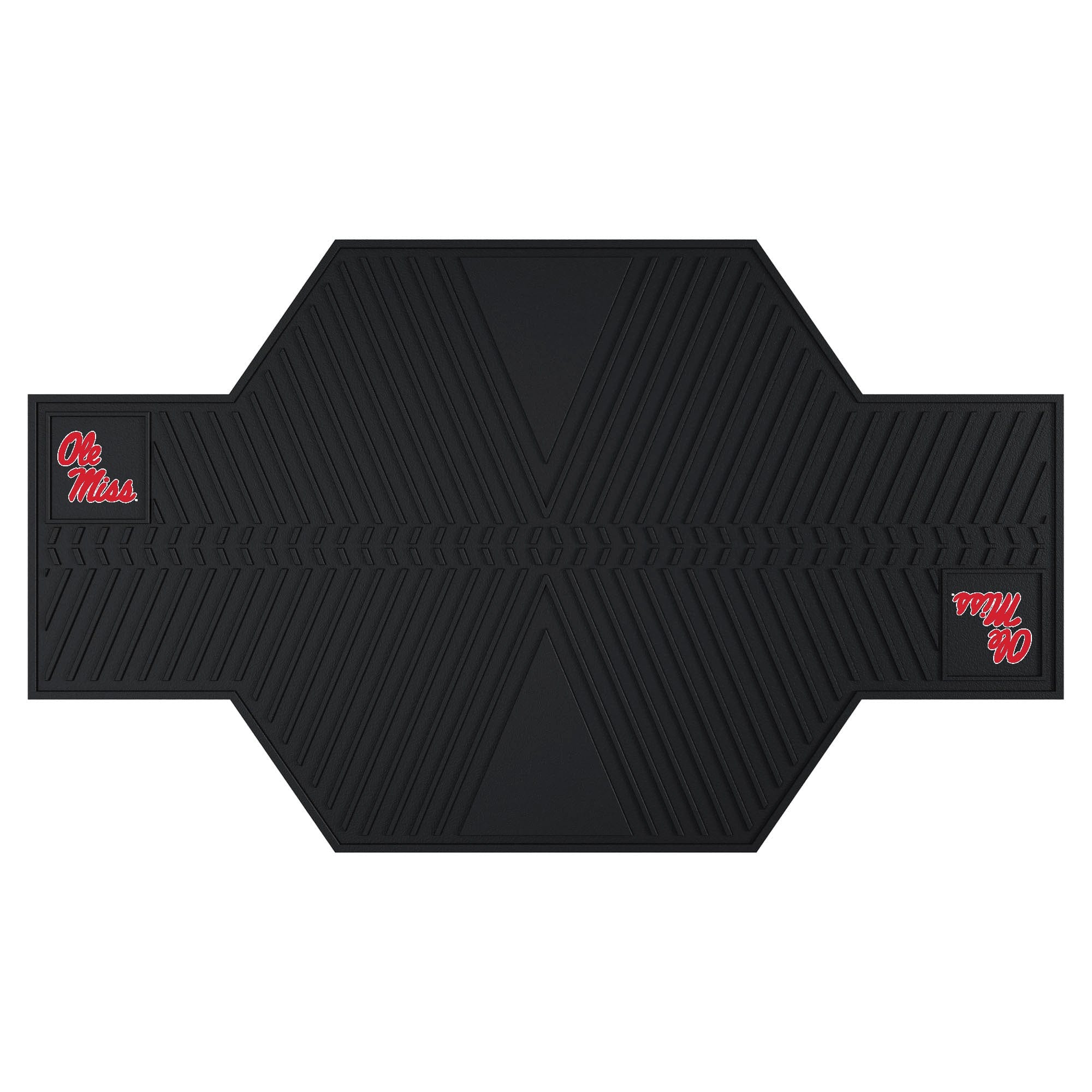 Ole Miss Rebels Motorcycle Mat - Ole Miss