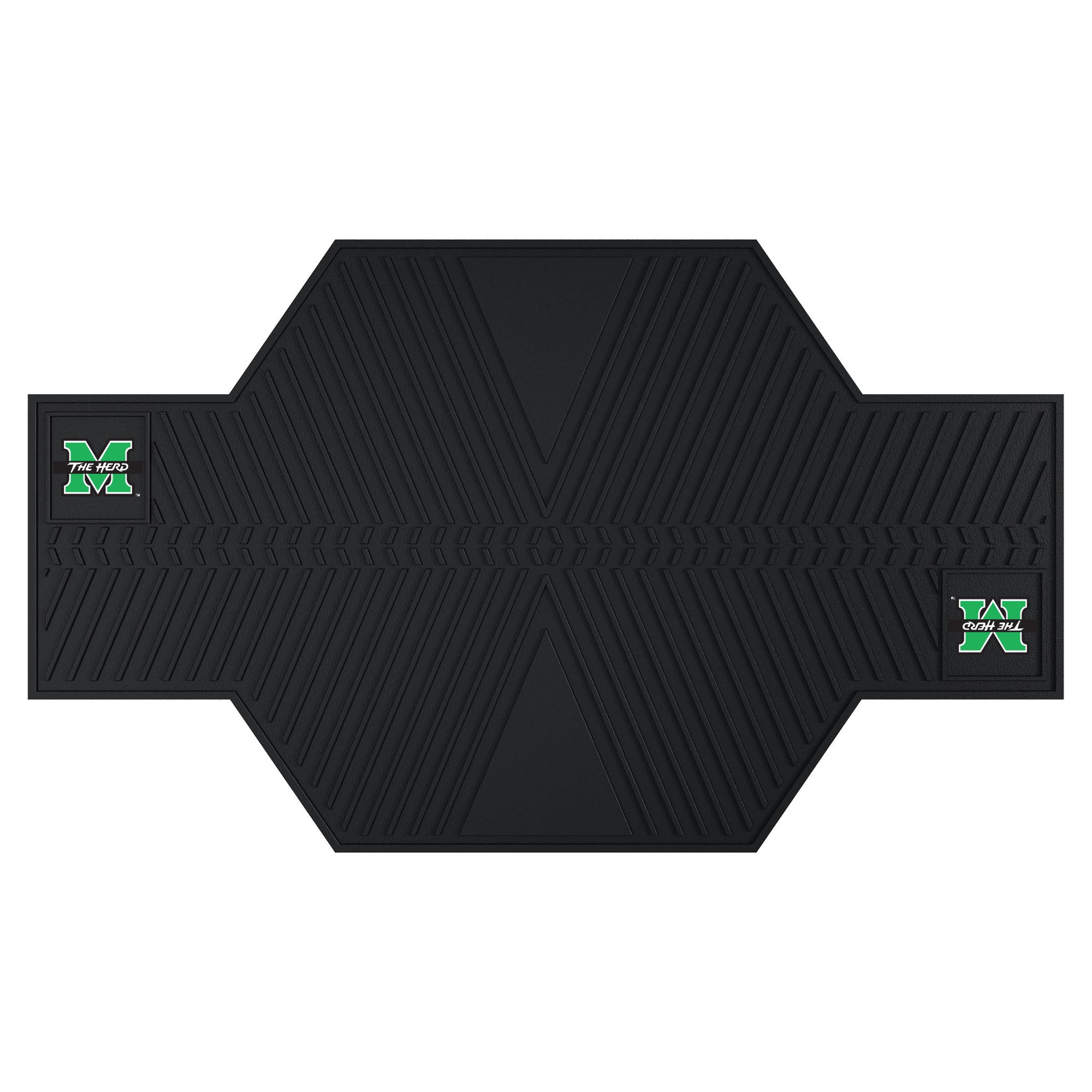 Marshall Thundering Herd Motorcycle Mat