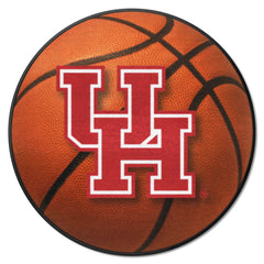 Houston Cougars Basketball Rug - 27in. Diameter