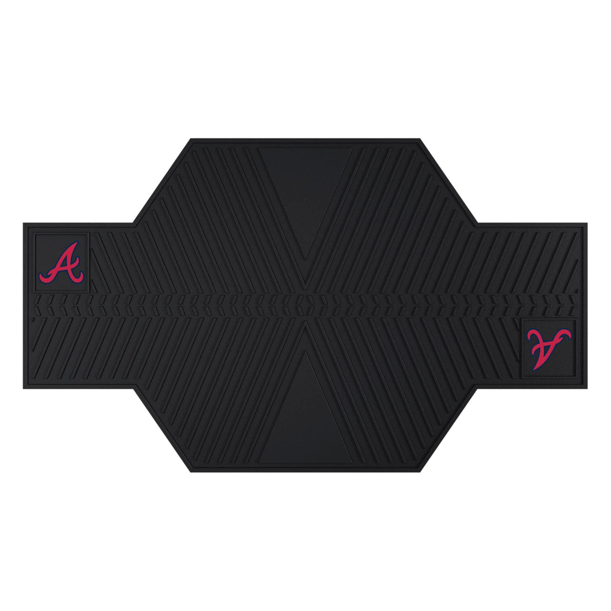 Atlanta Braves Motorcycle Mat - Atlanta Braves