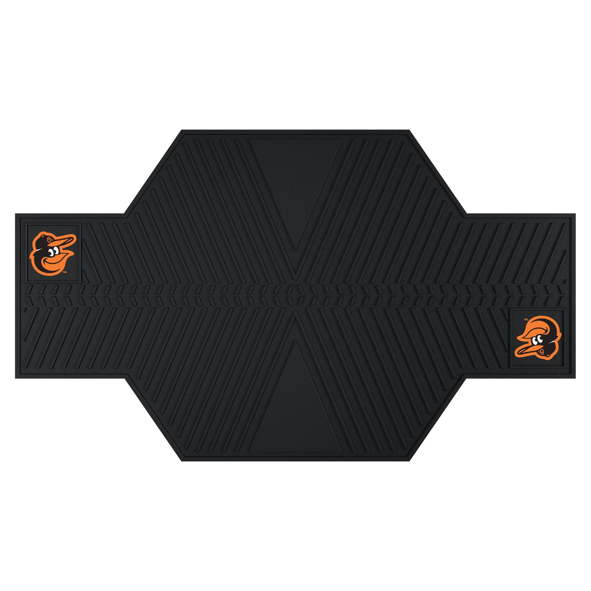 Baltimore Orioles Motorcycle Mat - Baltimore Orioles