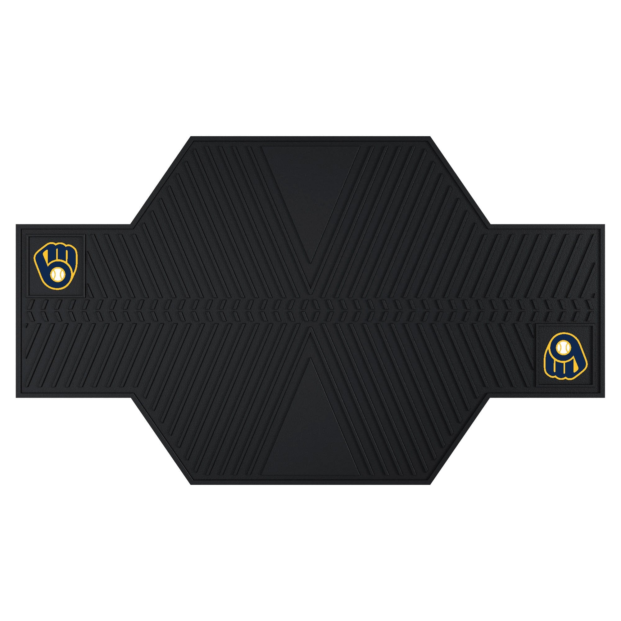 Milwaukee Brewers Motorcycle Mat