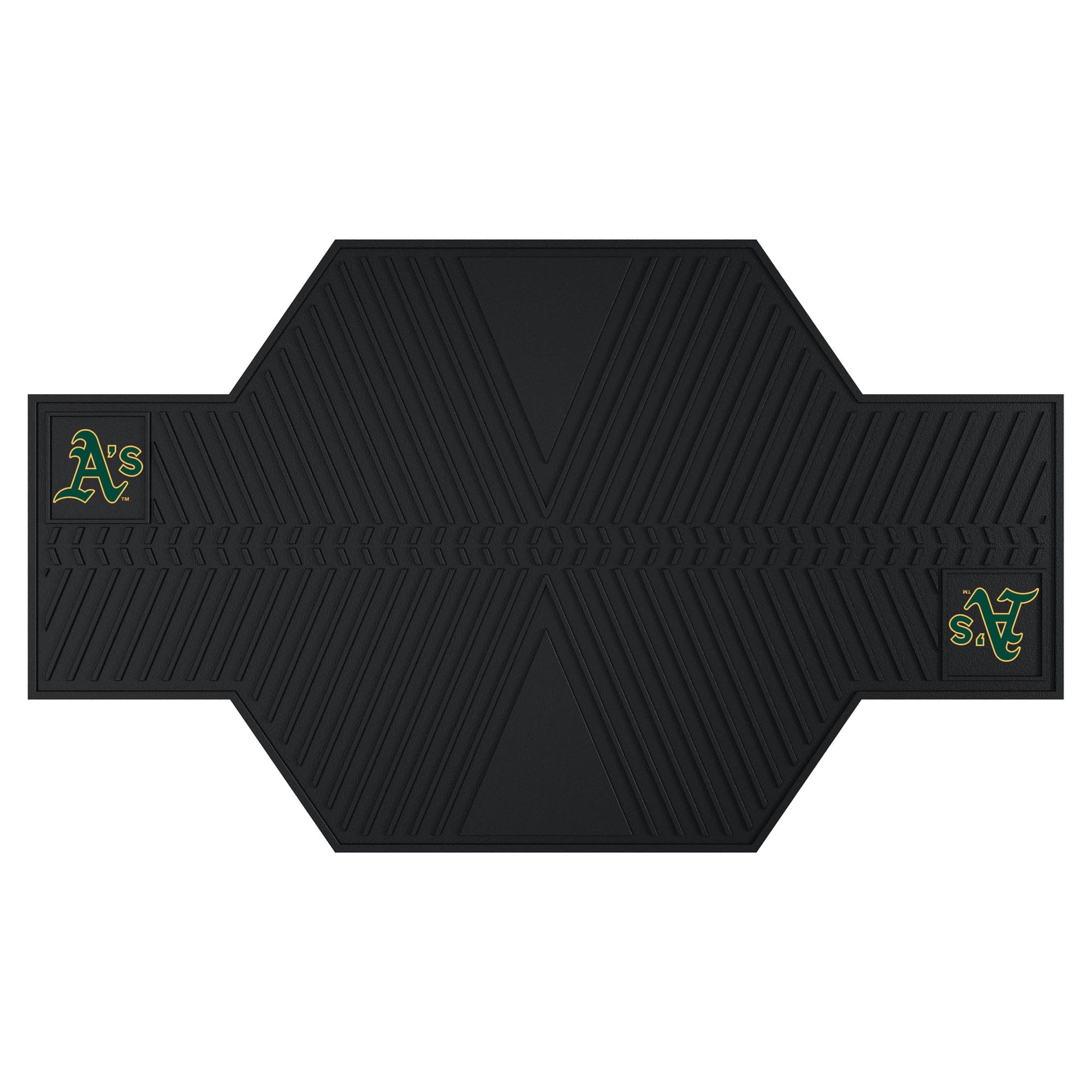 Oakland Athletics Motorcycle Mat - Oakland Athletics