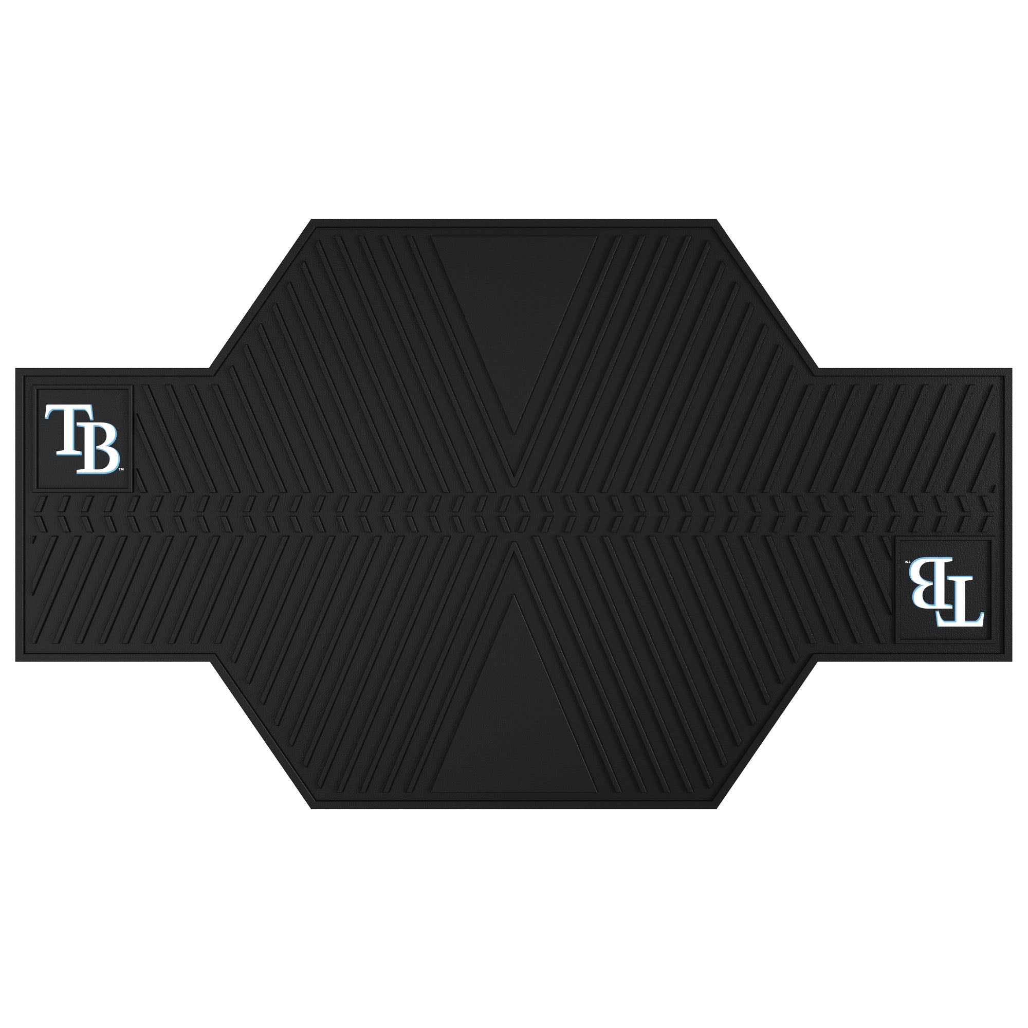 Tampa Bay Rays Motorcycle Mat