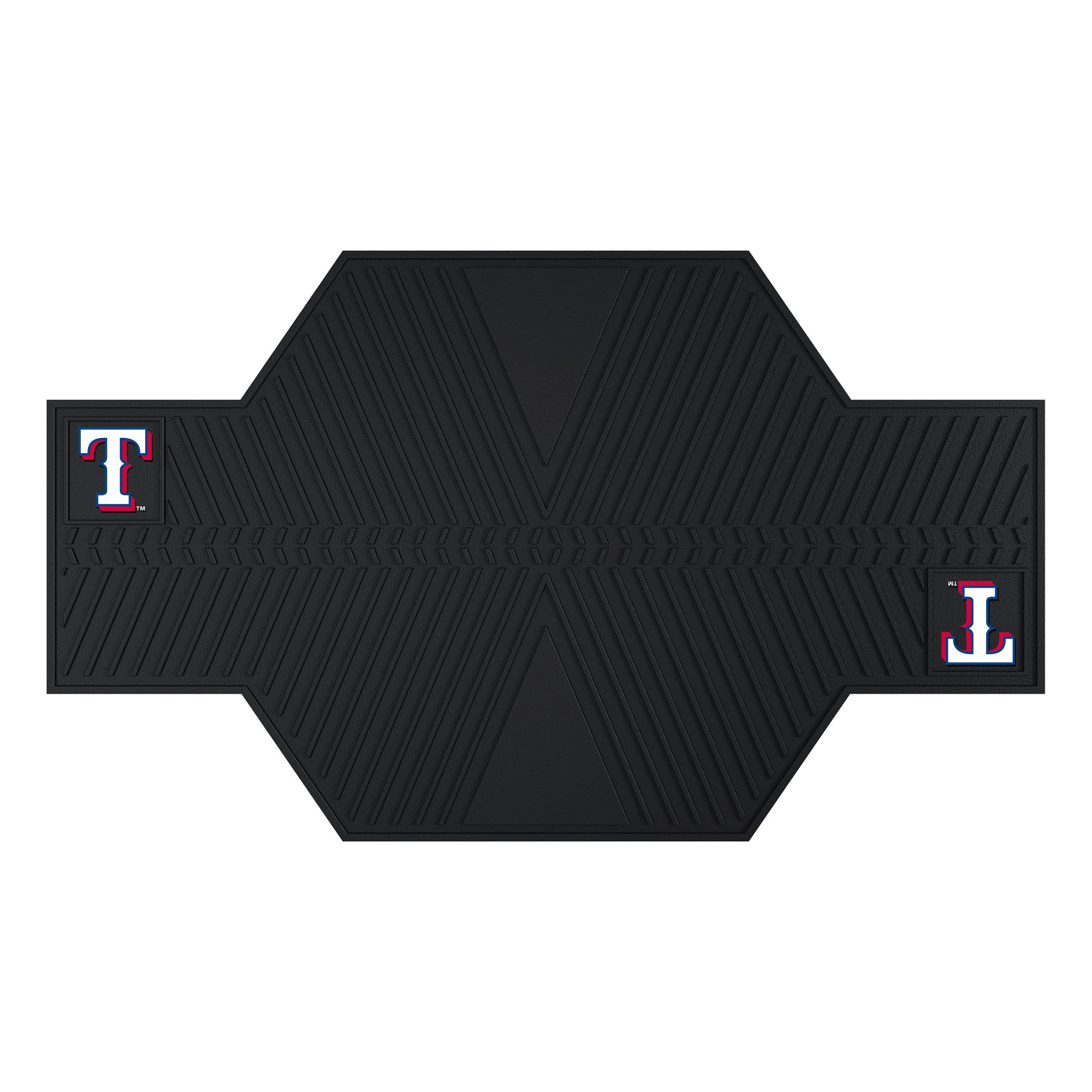 Texas Rangers Motorcycle Mat