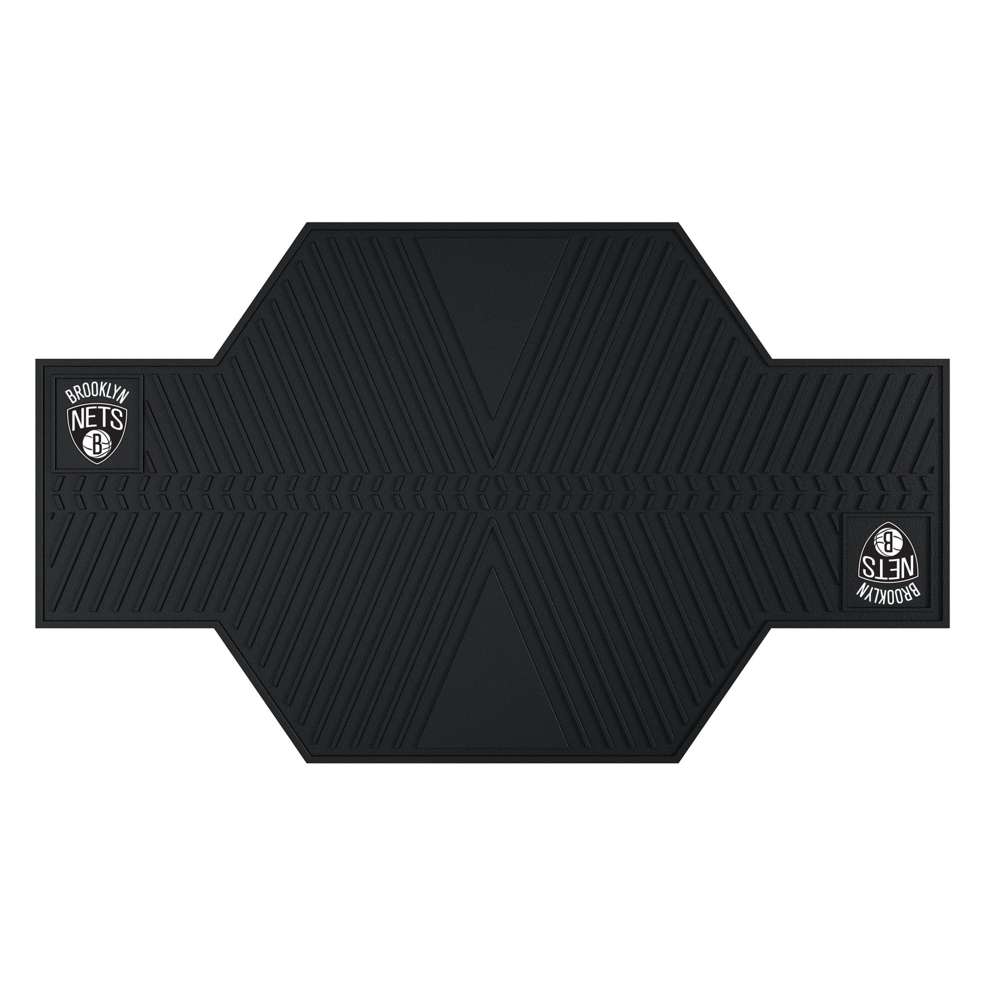 Brooklyn Nets Motorcycle Mat - Brooklyn Nets