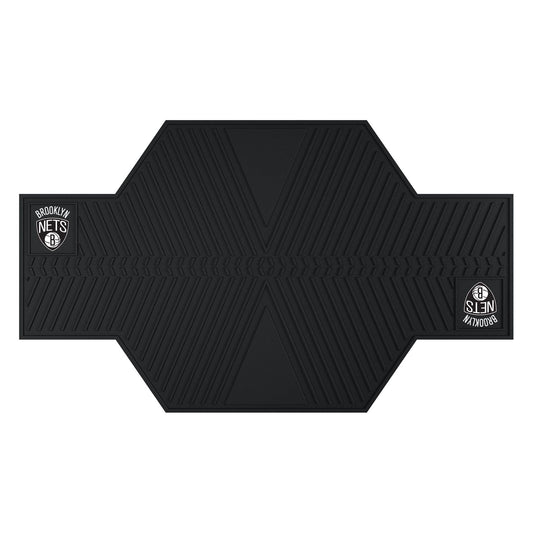 Brooklyn Nets Motorcycle Mat - Brooklyn Nets