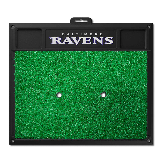 Baltimore Ravens Golf Hitting Mat