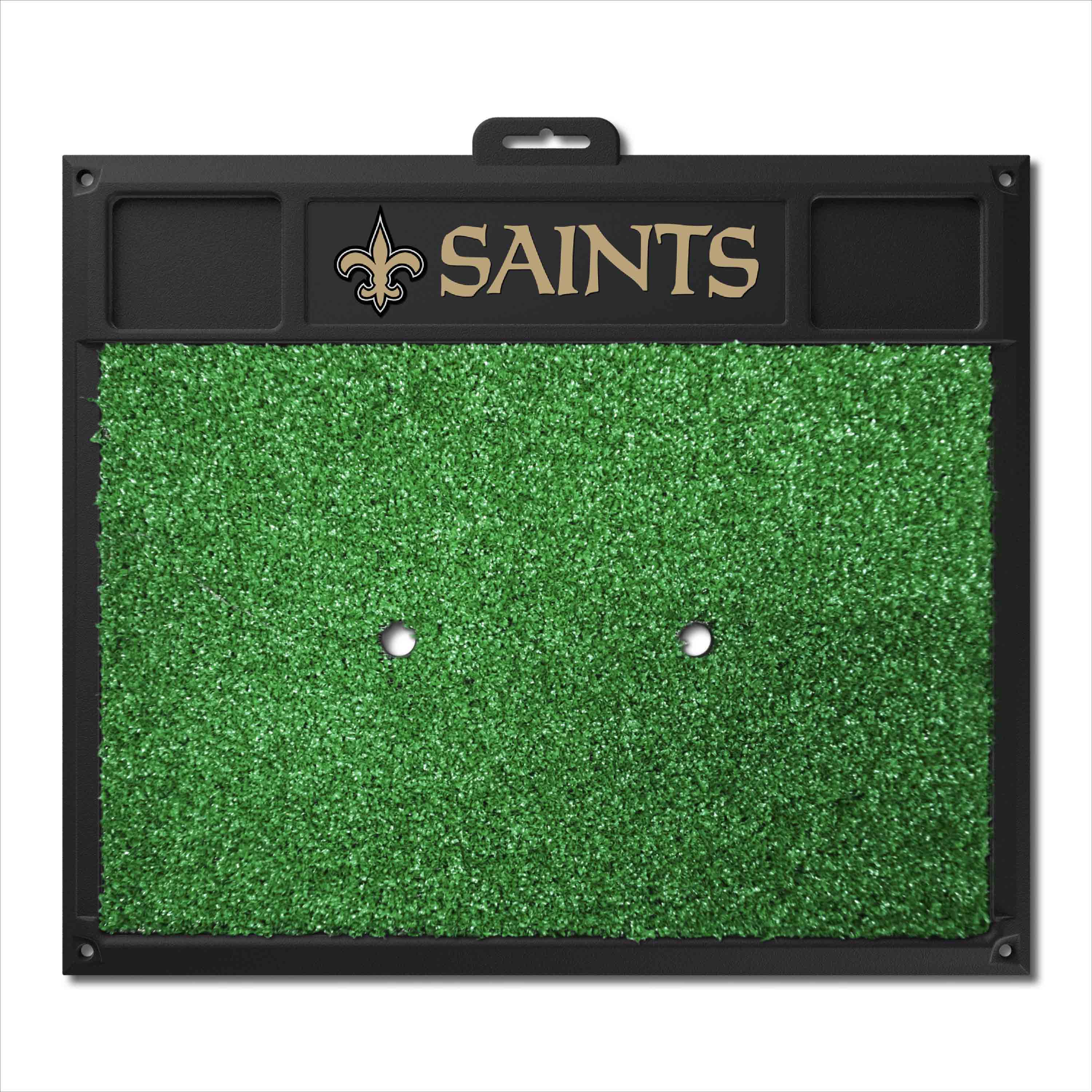 New Orleans Saints Golf Hitting Mat