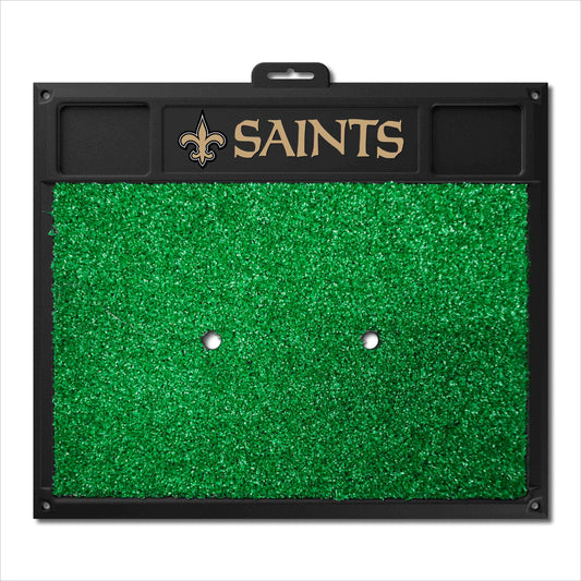 New Orleans Saints Golf Hitting Mat