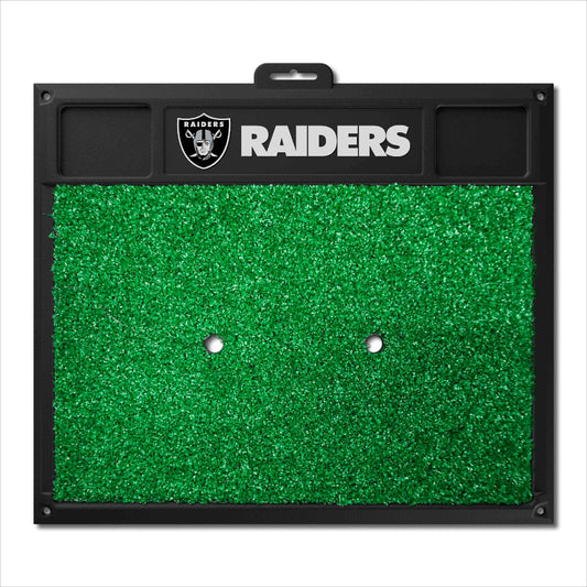 Las Vegas Raiders Golf Hitting Mat