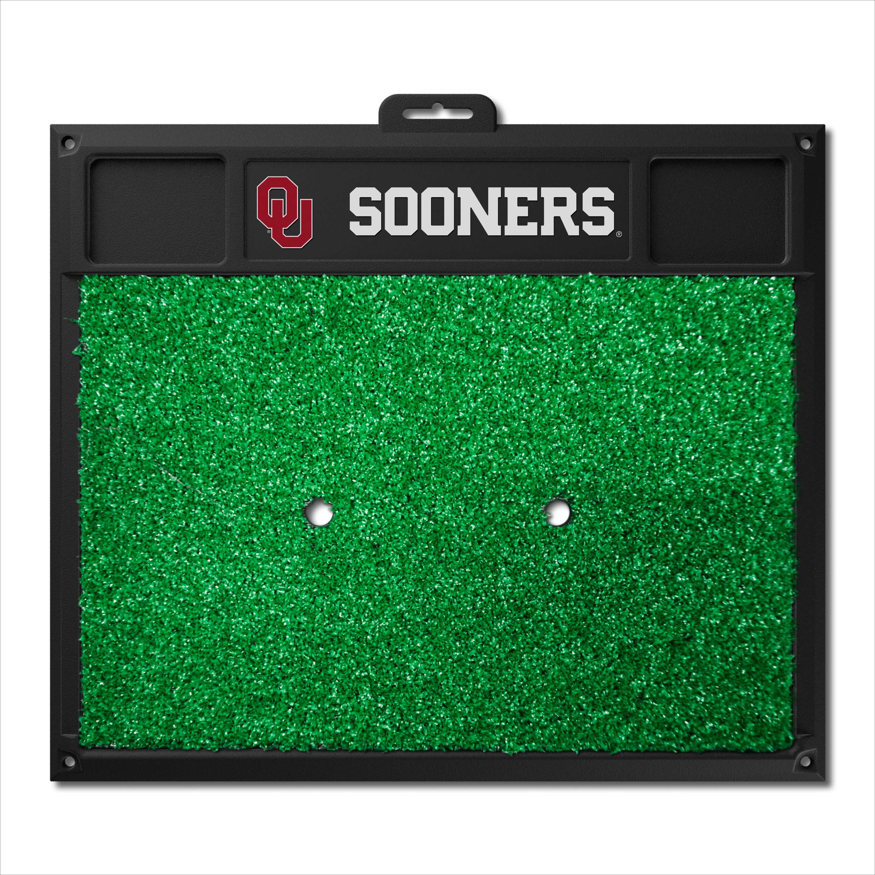 Oklahoma Sooners Golf Hitting Mat